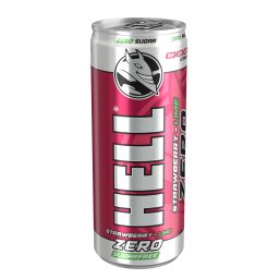 HELL | Ενεργειακό Ποτό Zero Φράουλα Κουτί 250ml