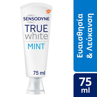 SENSODYNE | ΟΔΟΝΤΟΚΡΕΜΑ TRUE WHITE 75 ML