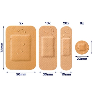 HANSAPLAST | Επιδεσμικά Universal Water Resistant 40 Τεμάχια