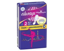 ALWAYS | Sanitary Pads Platinum Ultra Super 14 Pieces