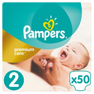 PAMPERS | Πάνες Μωρού Premium Care Νο2 3-6kg 50 Τεμάχια