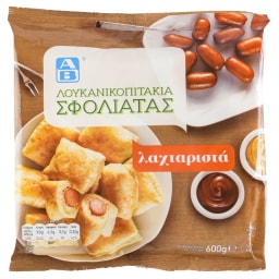 ΑΒ | Λουκανικοπιτάκια Σφολιάτας 600g