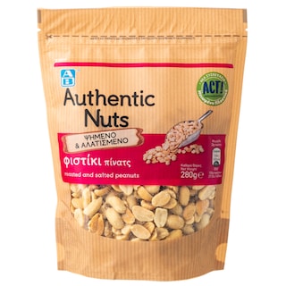 ΑΒ | Φιστίκι Πίνατς Ψημένο & Αλατισμένο 280gr