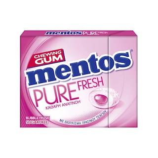 MENTOS | Τσίχλες Pure Fresh Bubble 30g