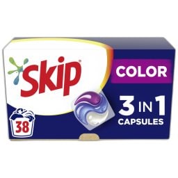 SKIP | Kάψουλες Πλυντηρίου Ρούχων Ultimate Color 38 Μεζούρες