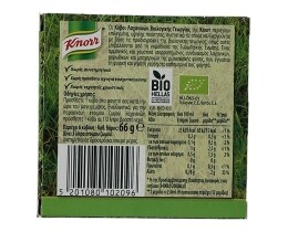 KNORR | ΚΥΒΟΙ ΖΩΜΟΥ ΛΑΧΑΝΙΚΩΝ ΒΙΟΛΟΓΙΚΟΙ (3 LT) 6 ΤΕΜ