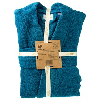 COCO-MAT | Μπουρνούζι Βαμβακερό Ανδρικό L/XL Πετρόλ 1 Τεμάχιο