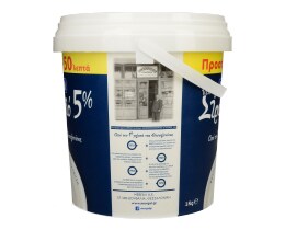 ΜΕΒΓΑΛ | ΓΙΑΟΥΡΤΙ ΛΕΥΚΟ ΣΤΡΑΓΓΙΣΤΟ 10% ΛΙΠΑΡΑ 1 KGR