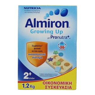 ALMIRON | GROWING UP 2+ | ΓΑΛΑ ΒΡΕΦΙΚΟ ΣΕ ΣΚΟΝΗ ΓΙΑ ΝΗΠΙΑ ΑΠΟ 2+ ΕΤΩΝ 1.200 GR ΜΕΙΟΝ 0,20Ε