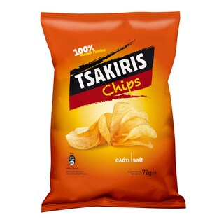 ΤΣΑΚΙΡΗΣ | ΤΣΙΠΣ ΑΛΑΤΙ 72 GR