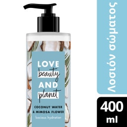 LOVE BEAUTY AND PLANET | Λοσιόν Σώματος Coconut Νερό Καρύδας 400ml