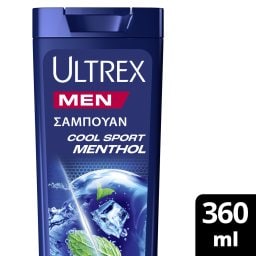 ULTREX | Σαμπουάν Cool Sport Menthol 360ml