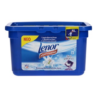 LENOR | ΚΑΨΟΥΛΕΣ ΠΛΥΝΤΗΡΙΟΥ ΡΟΥΧΩΝ ΜΕΣΟΓΕΙΑΚΗ ΦΡΕΣΚΑΔΑ 14 TEM