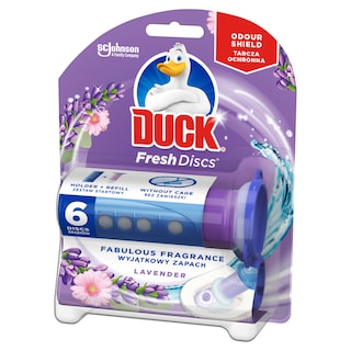 DUCK | FRESH DISCS | Block Λεκάνης WC Lavender 36ml