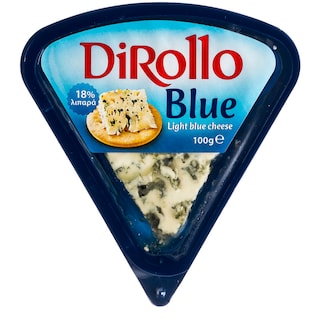 DIROLLO | Τυρί Μπλέ Δανίας Light 100gr