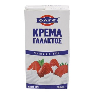 ΦΑΓΕ | ΚΡΕΜΑ ΓΑΛΑΚΤΟΣ UHT ΚΕΡΚΥΡΑΣ ΠΑΚΕΤΟ 500 ML
