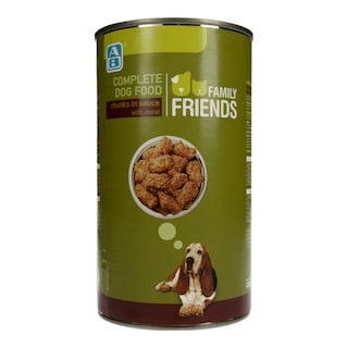 FAMILY FRIENDS | Σκυλοτροφή Μπουκιές Κρέας σε Σάλτσα 1.23kg