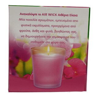 AIRWICK | CANDLE PINK SWEET PEA 1PCS