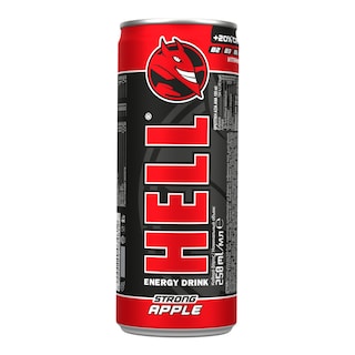 HELL | Ενεργειακό Ποτό Strong Apple Κουτί 250ml