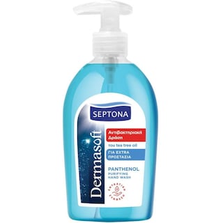 SEPTONA | Κρεμοσάπουνο Dermasoft Πανθενόλη Αντλία 600ml