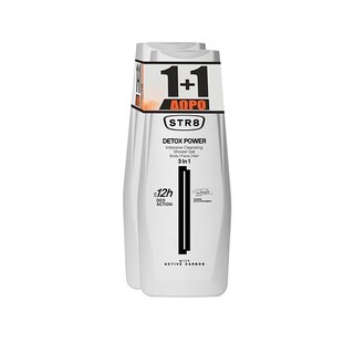 STR8 | Αφρόλουτρο Detox Power 400ml 1+1 Δώρο