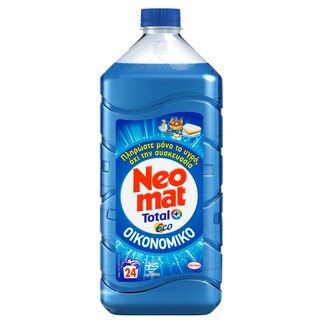 NEOMAT | Υγρό Πλυντηρίου Ρούχων Gel Eco Χρωματιστά 24 Μεζούρες