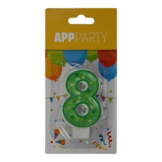 - | BIRTHDAY CANDLE NO 8  1TEM
