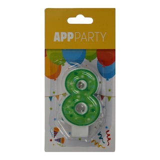 - | BIRTHDAY CANDLE NO 8  1TEM