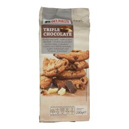 DLL | Μπισκότα Γεμιστά Τριπλή Σοκολάτα 200g