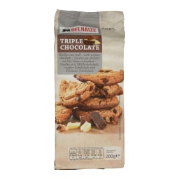DLL | Μπισκότα Γεμιστά Τριπλή Σοκολάτα 200g