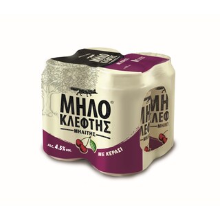 ΜΗΛΟΚΛΕΦΤΗΣ | Μηλίτης Κεράσι Κουτί 4x330ml