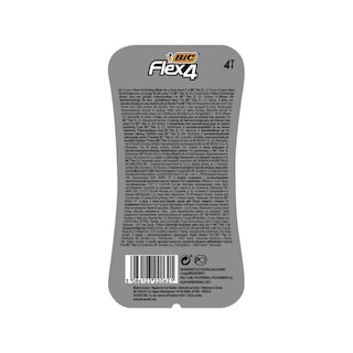 BIC | Ξυραφάκια Μίας Χρήσης Flex 4 3+1 Τεμάχιο Δώρο