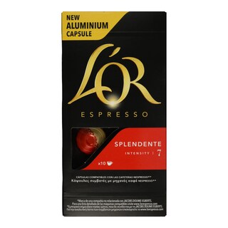 LOR | Κάψουλες Καφέ Espresso Splendente 10x5.2g