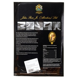 JOHN ROSS | SMOKED SALMON ΜΑΡΙΝΑΡΙΣΜΕΝΟΣ ΜΕ ΟΥΙΣΚΙ JOHN ROSS 100GR