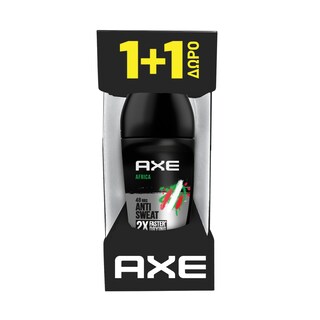 AXE | Αποσμητικό Roll On Africa 50ml 1+1 Δώρο
