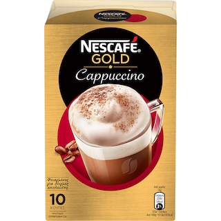 NESCAFE | Στιγμιαίος Καφές Gold Cappuccino 10x14gr