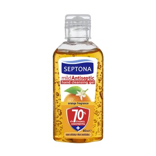 SEPTONA | Αντισηπτικό Gel Χεριών 70% Πορτοκάλι 80ml