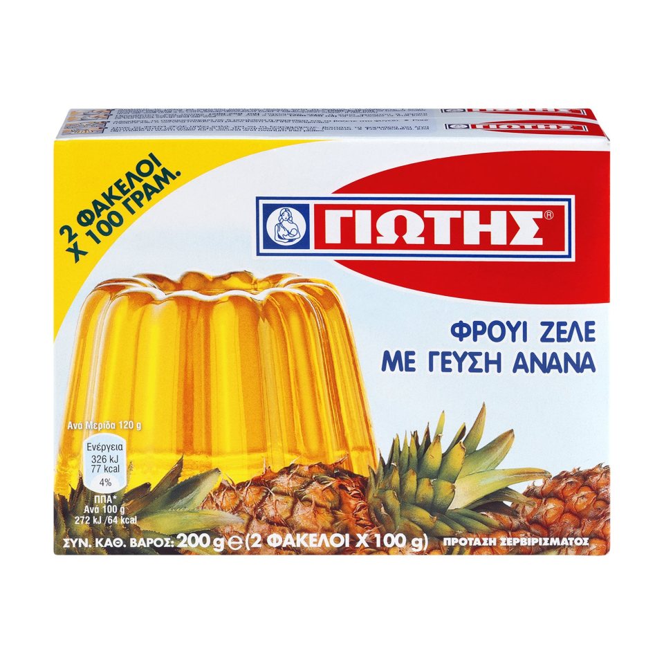 ΓΙΩΤΗΣ Ζελέ Ανανάς 2x100g