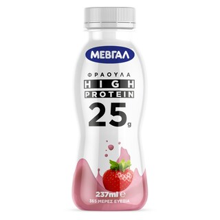 ΜΕΒΓΑΛ | Ρόφημα High Protein Φράουλα 237ml