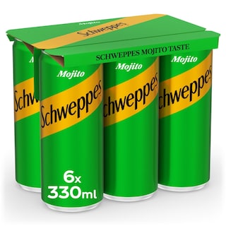SCHWEPPES | Αναψυκτικό Mojito Κουτί 6x330ml