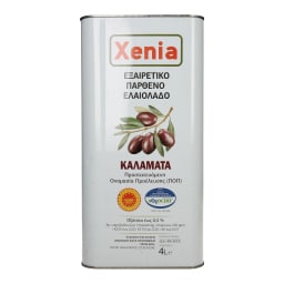 XENIA | Ελαιόλαδο Εξαιρετικό Παρθένο Καλαμάτα 4lt