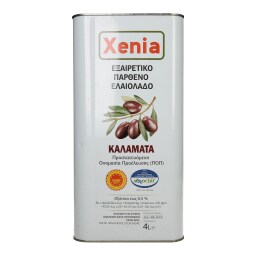 XENIA | Ελαιόλαδο Εξαιρετικό Παρθένο Καλαμάτα 4lt