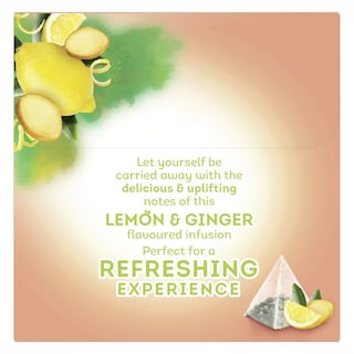 LIPTON | Αφέψημα Λεμόνι Τζίντζερ 20x2g