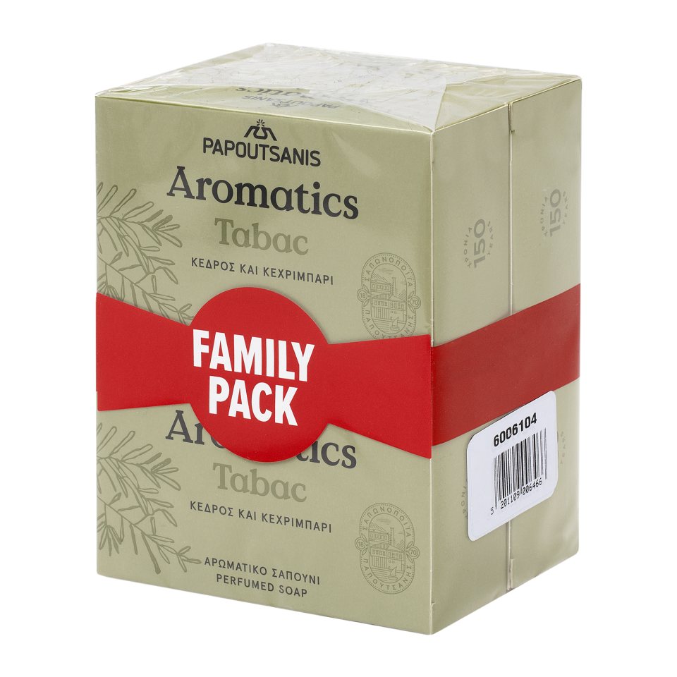 AROMATICS Σαπούνι Tabac 4x100g