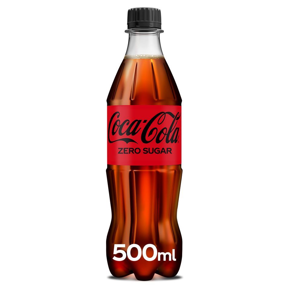 COCA COLA Αναψυκτικό Cola Zero Φιάλη 500ml