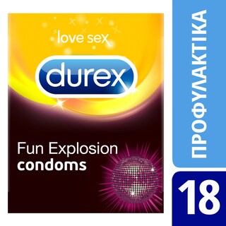 DUREX | Προφυλακτικά Fun Explosion 18 Τεμάχια