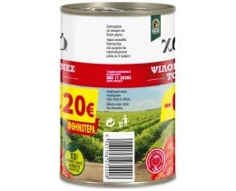 ΧΩΡΙΟ | Τομάτες Ψιλοκομμένες 400g Έκπτωση 0.20Ε