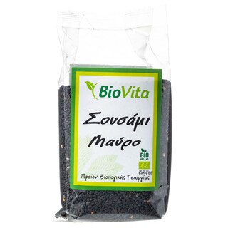 BIOVITA | Σουσάμι Μαύρο Βιολογικό 200g