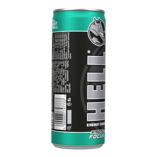 HELL | Ενεργειακό Ποτό Strong Focus Κουτί 250ml