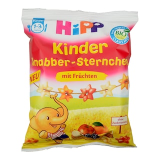 HIPP | ΠΑΙΔΙΚΑ ΜΠΙΣΚΟΤΑ ΑΣΤΕΡΑΚΙΑ ΦΡΟΥΤΩΝ 30 GR